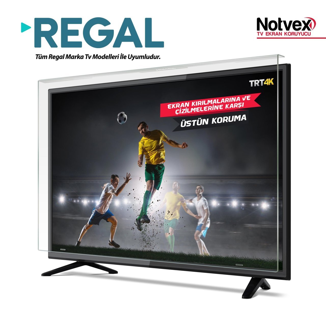 Regal 40R8070U Uyumlu TV Ekran Koruyucu