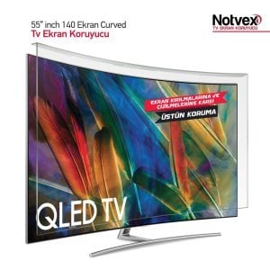Samsung 55NU7300 CURVED Uyumlu TV Ekran Koruyucu