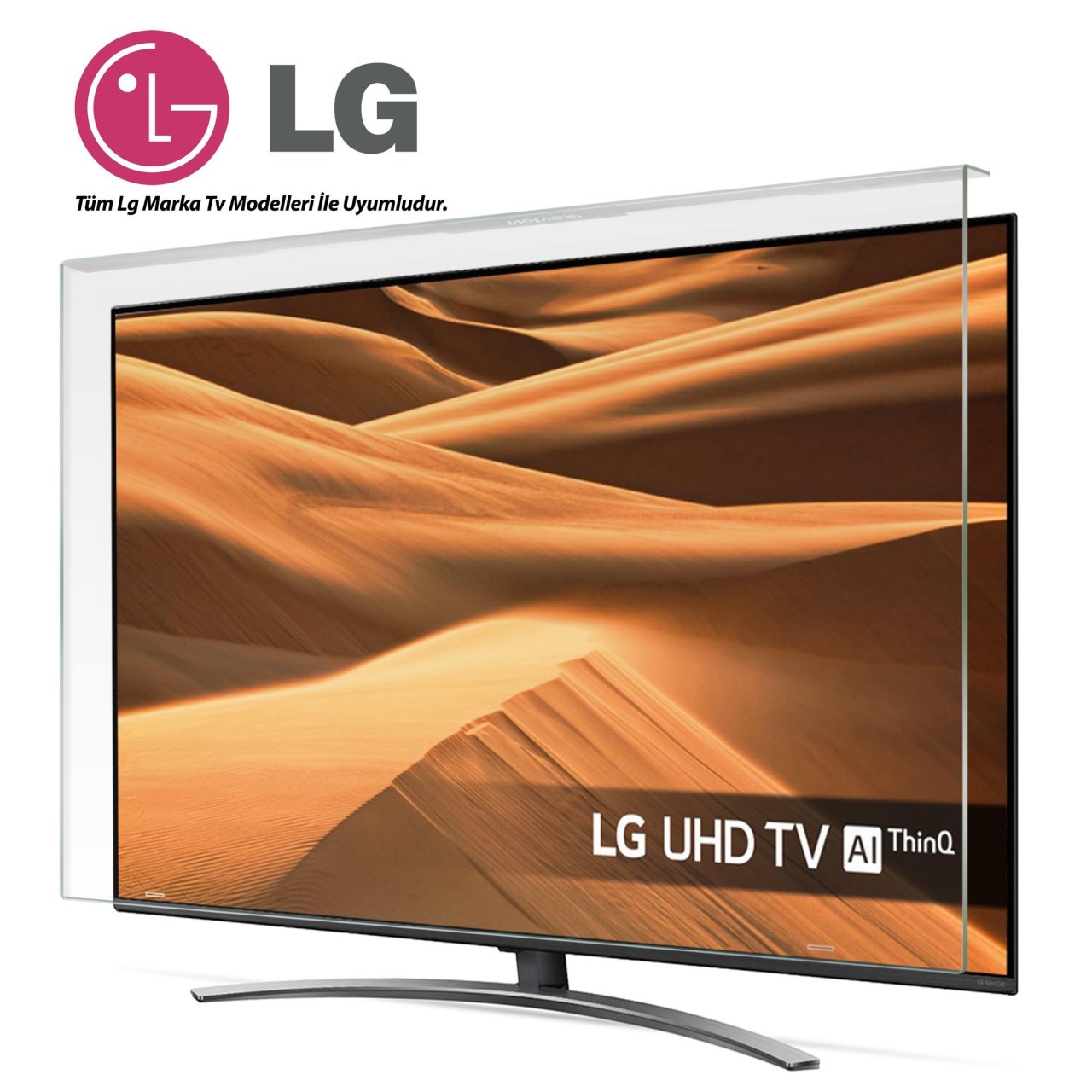 LG 55LB582V Uyumlu TV Ekran Koruyucu